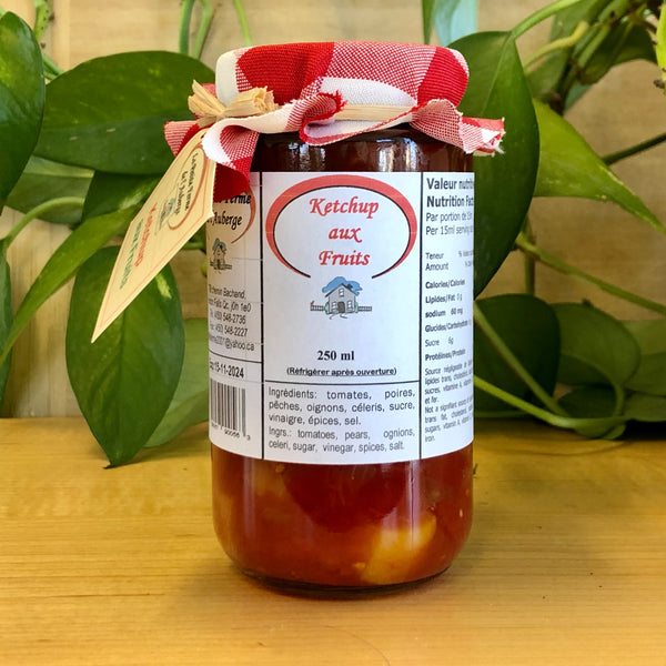 Ketchup aux fruits Marché urbain PierreDe Saurel