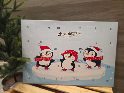 Calendrier moulage pingouins