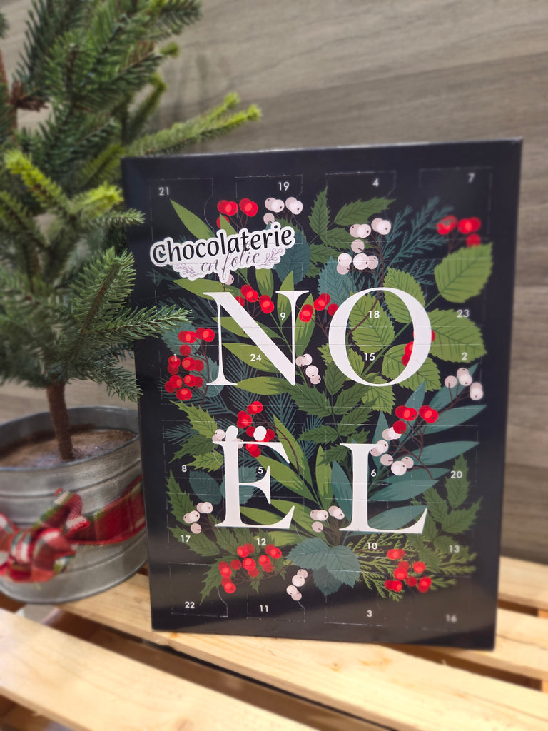 Calendrier bouchées Noël