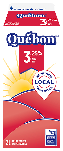 Lait Québon 3,25 % mg