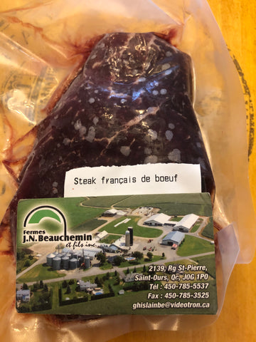 Steak français