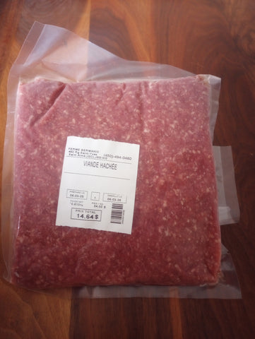 Viande hachée d'agneau