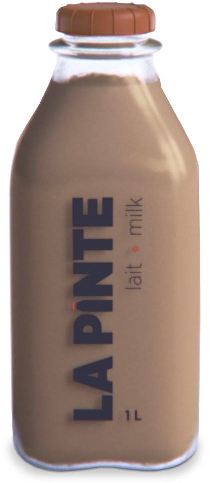 Lait au chocolat La Pinte