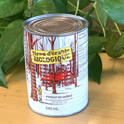 Sirop d'érable Ambré bio