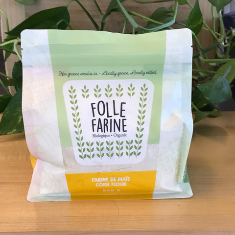 Farine de maïs bio
