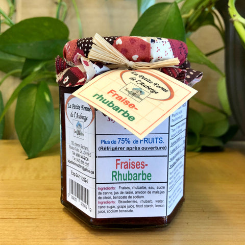 Tartinade Fraise rhubarbe