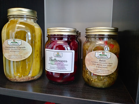 Betteraves marinées