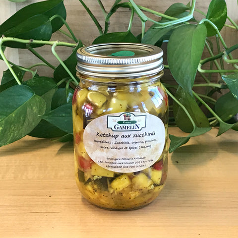 Ketchup aux tomates vertes