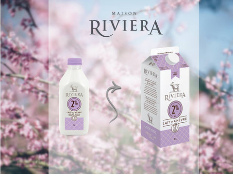 Lait de chèvre 2 % mg