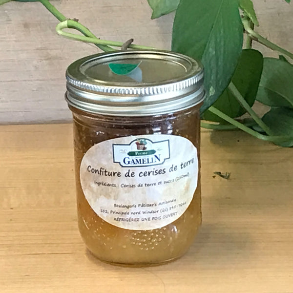 Confiture de cerises de terre Marché urbain PierreDe Saurel
