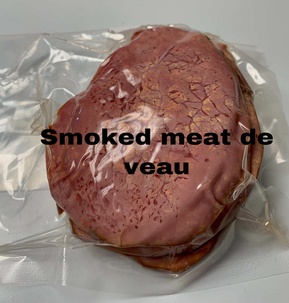 Smoked meat de veau