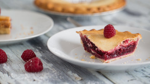 Tarte aux framboises