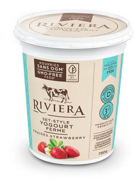Yogourt ferme aux fraises