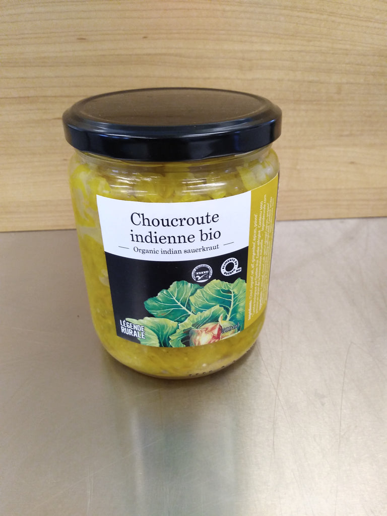 Choucroute à l'indienne bio