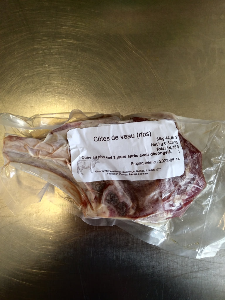 Côtes de veau (ribs)