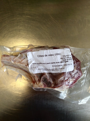 Côtes de veau (ribs)
