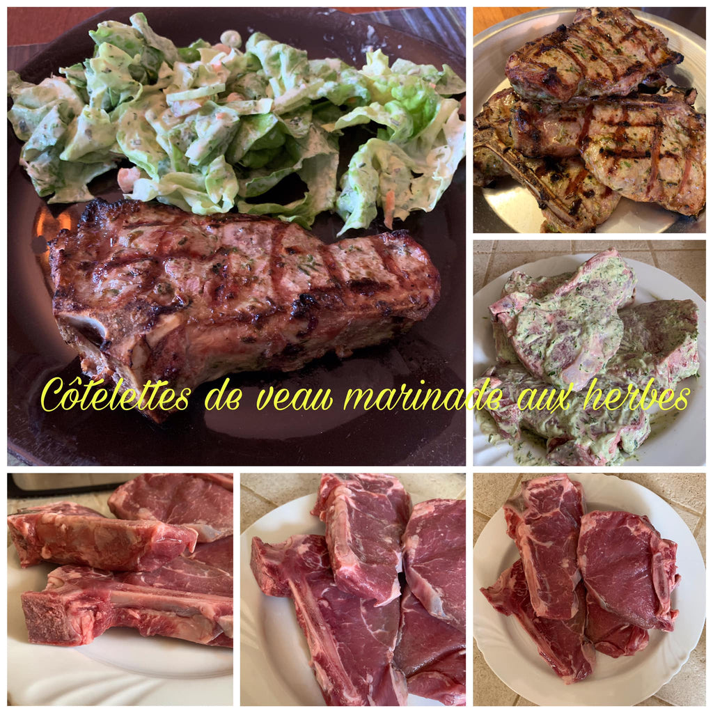 Côtelettes de veau