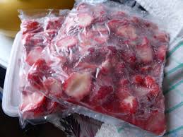 Fraises congelées