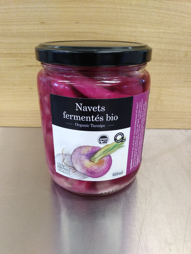 Navets fermentés bio