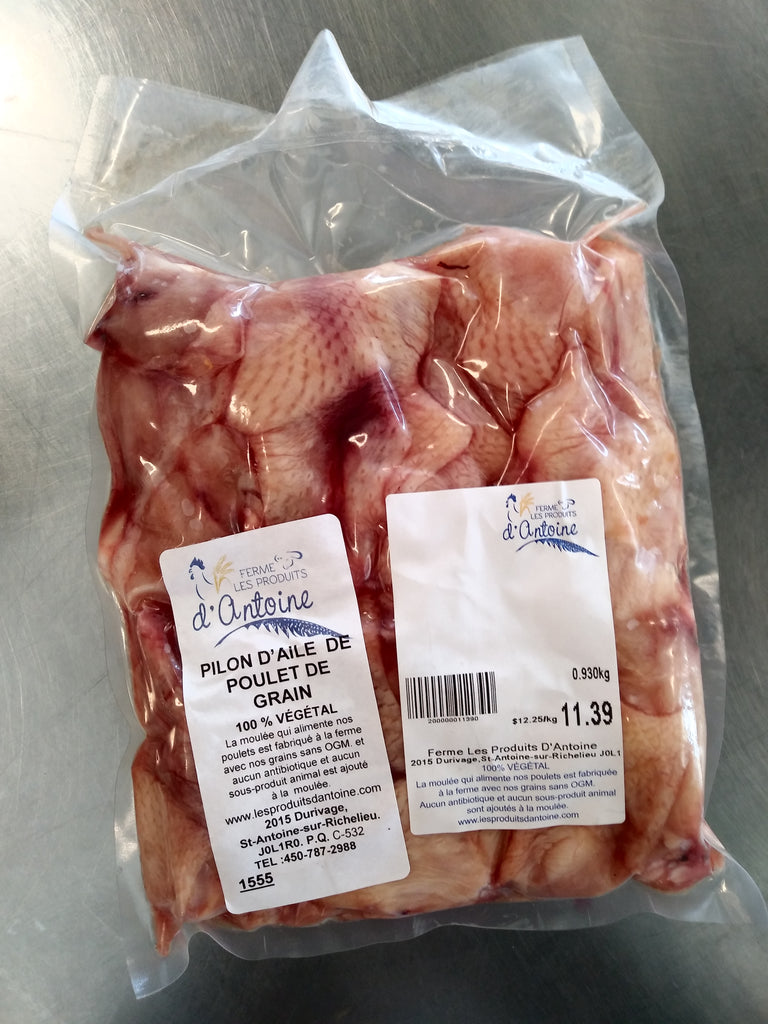 Pilons d'ailes de poulet nature