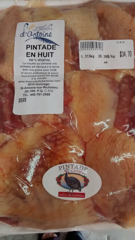 Pintade en 8
