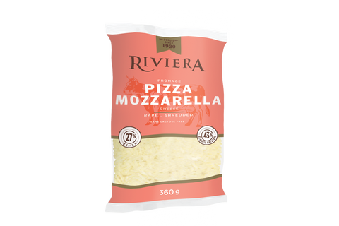 Fromage pizza mozzarella râpé