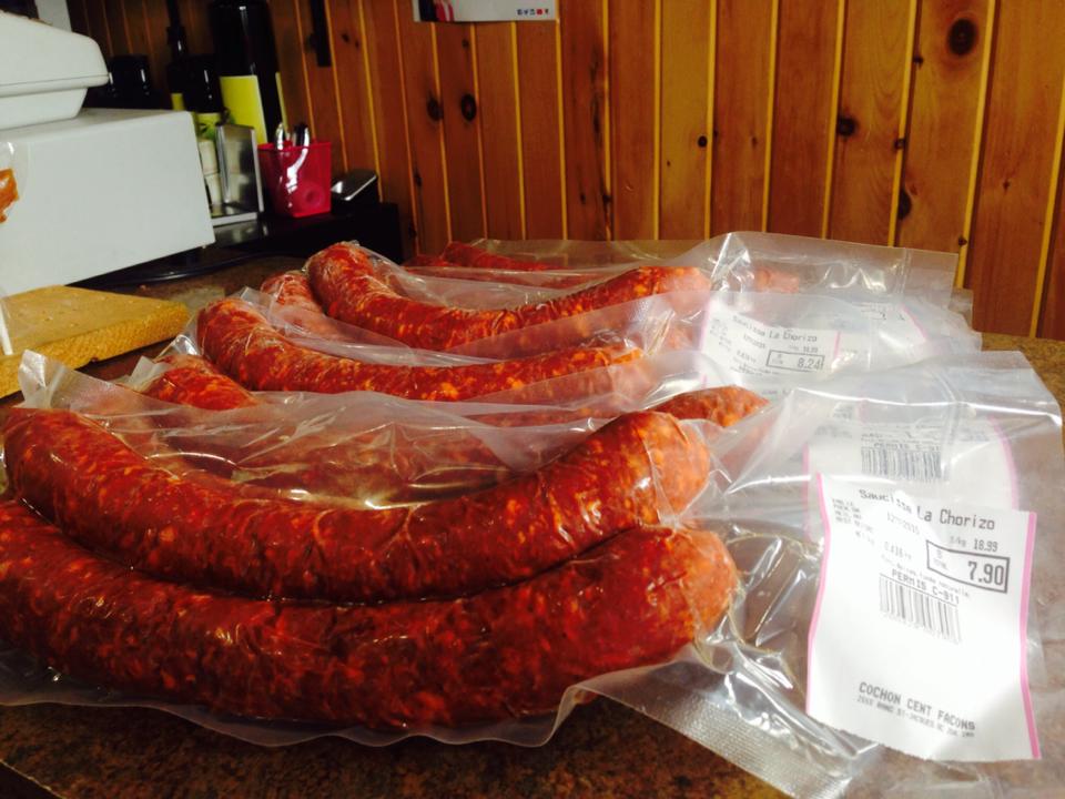 Saucisse chorizo