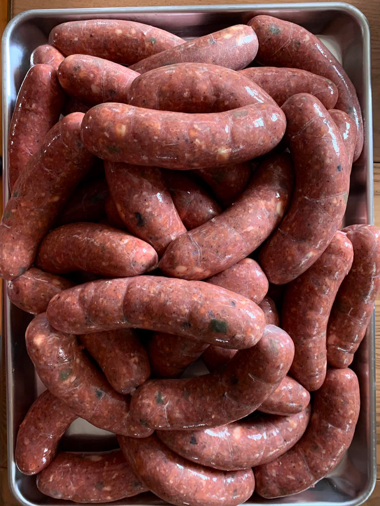 Saucisses Tomate basilic de veau