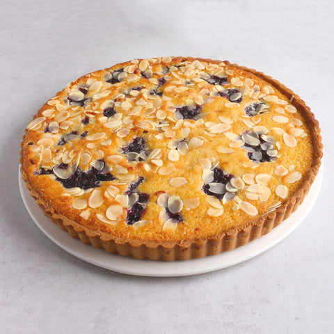 Tarte amandine et bleuets