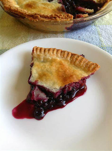 Tarte aux bleuets