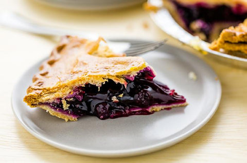 Tarte camerise et sucre